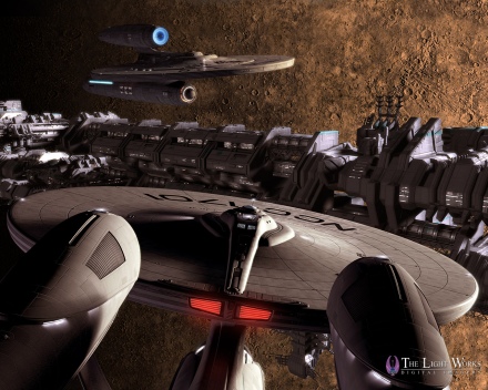 star trek enterprise wallpaper. First Look at Tobias Richter#39;s Star Trek Movie USS Enterprise Wallpapers