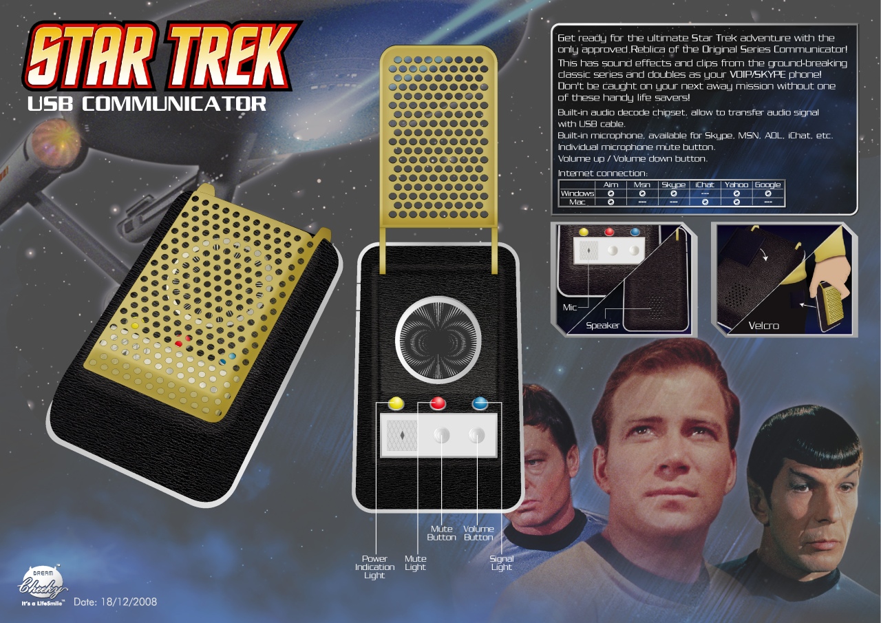 Star Trek Communicator gains VoIP • The Register