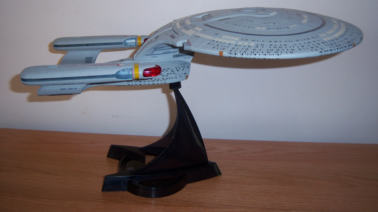 acrylic display stand for Diamond Select Star Trek Enterprise 1701-E variants 
