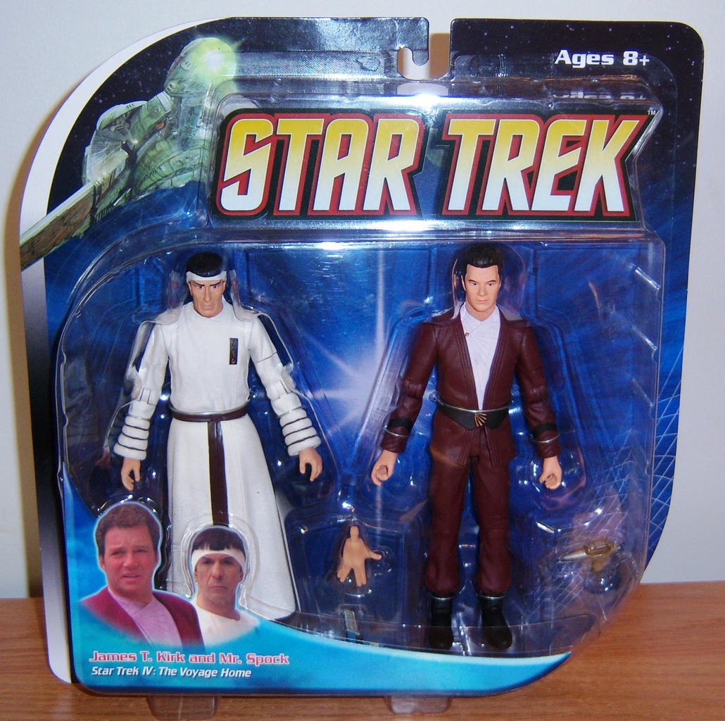 Mego Star Trek Mirror Universe Kirk and Spock 2 pack Action Figure Set