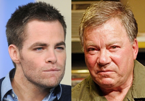 William Shatner Arm Wrestles Chris Pine In “Captains” Doc + Shatner  Nominated For TCA Award & Guest Starring On Psych – 