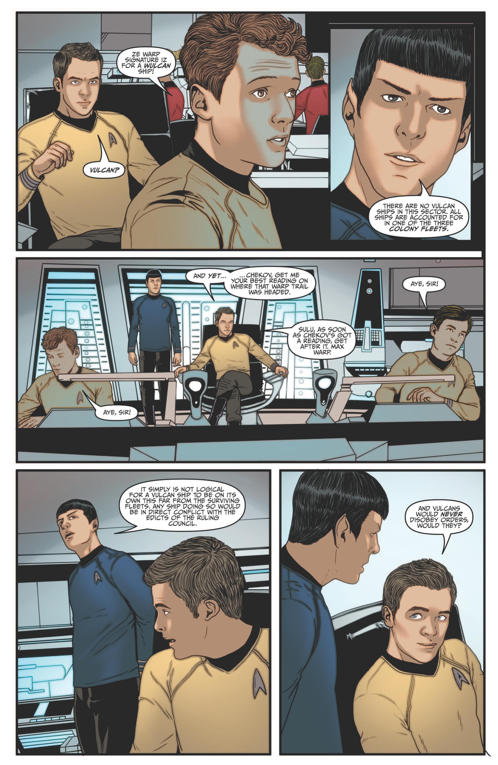 Star Trek Movie Relaunch Comic Book #6 IDW 2012 NEAR MINT UNREAD 