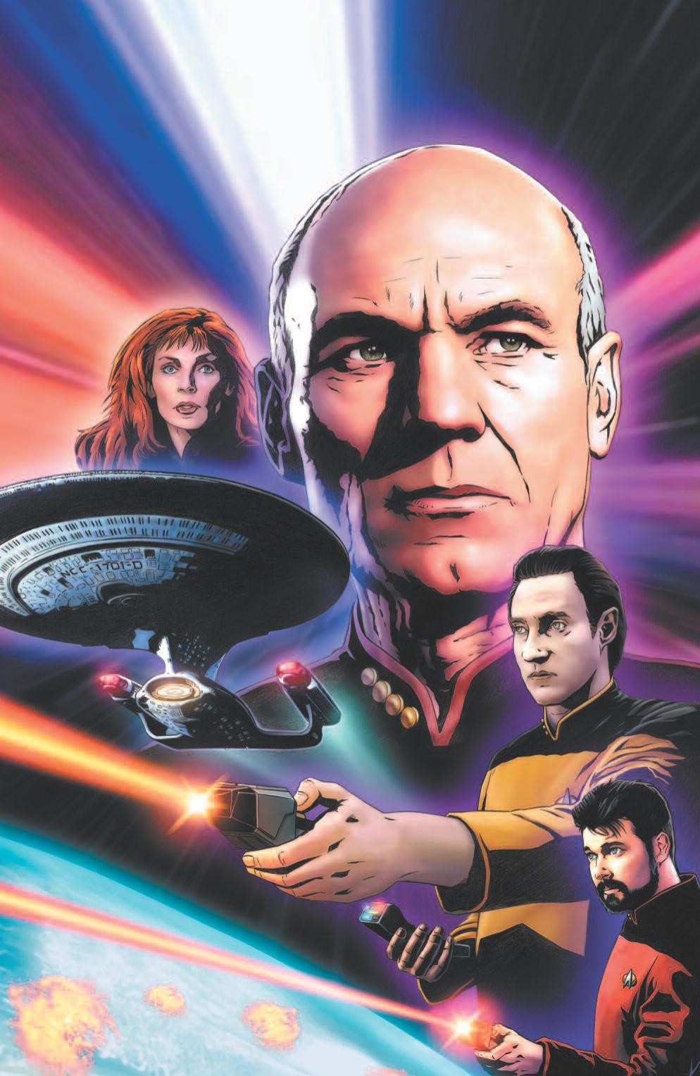TrekInk: Early Review of Star Trek: The Next Generation – Ghosts #1 ...